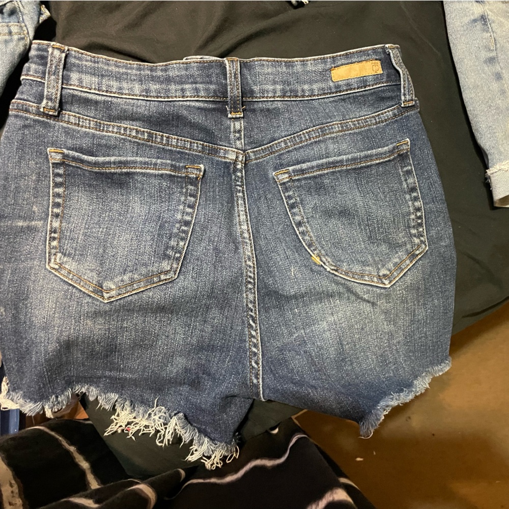 True Craft Blue Jean Shorts